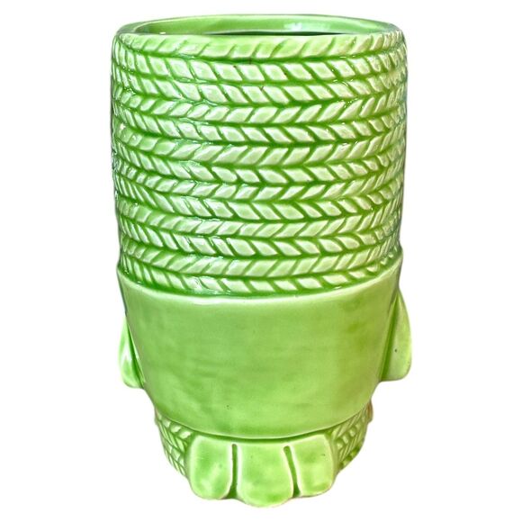 Vintage 1971 Rubens Originals 6" Owl Planter Vase #5131 Japan MCM Ceramic - Picture 8 of 9